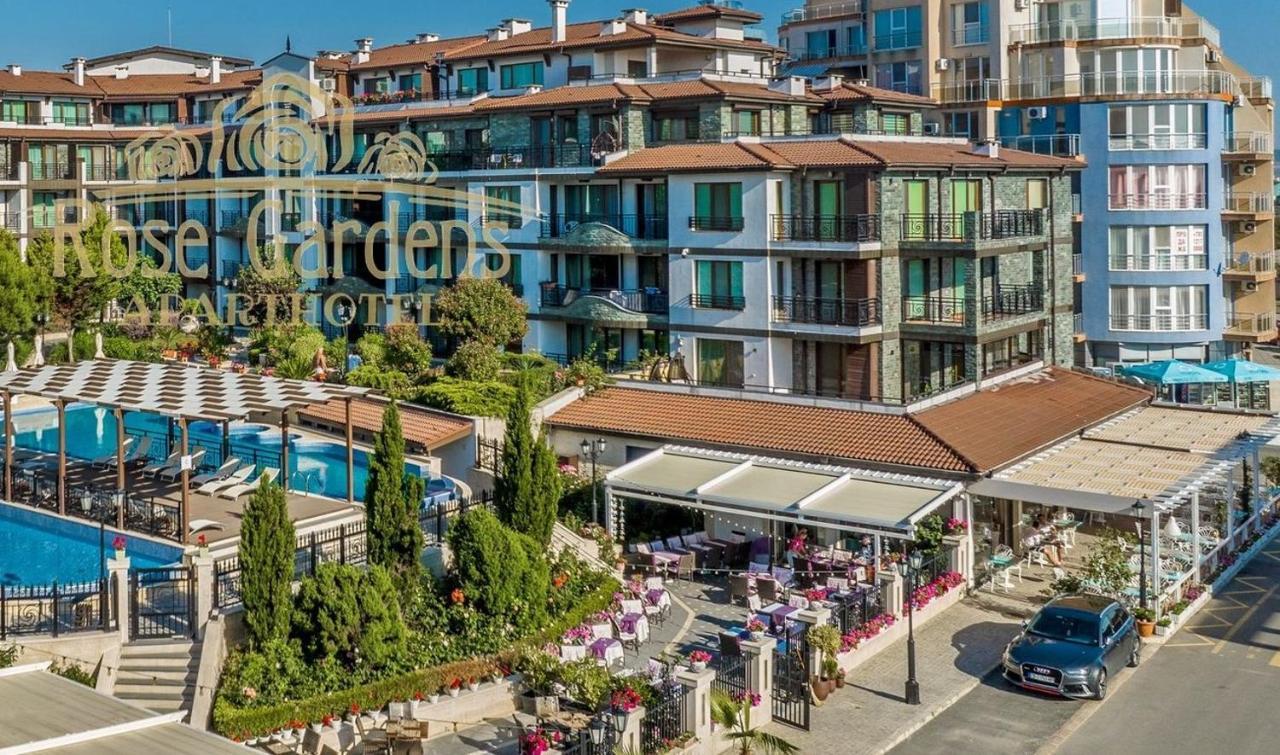 Rose Gardens Apart Hotel Поморие Экстерьер фото